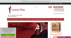 Desktop Screenshot of corsetsplus.com